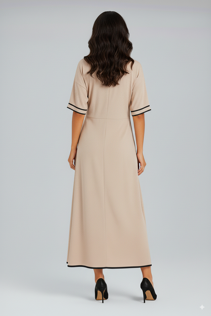 Viviane™ | Stijlvolle jurk met strepen