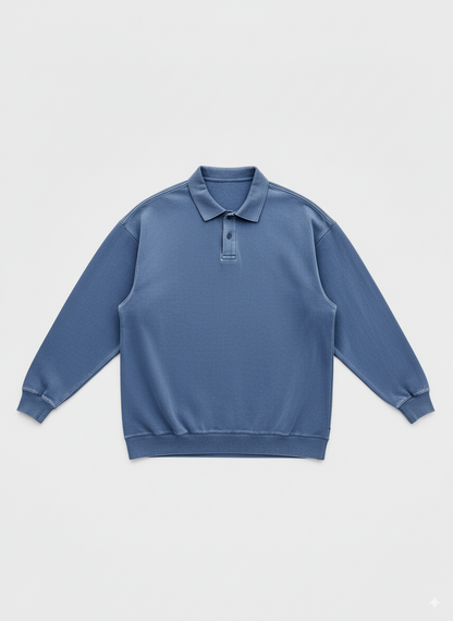 Enzo™ Herenpolo met lange mouwen